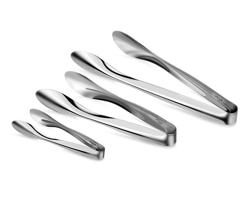 Artaste 43167 Rain 18/10 Stainless Steel Utility Tongs, Set of 3 - Image 1